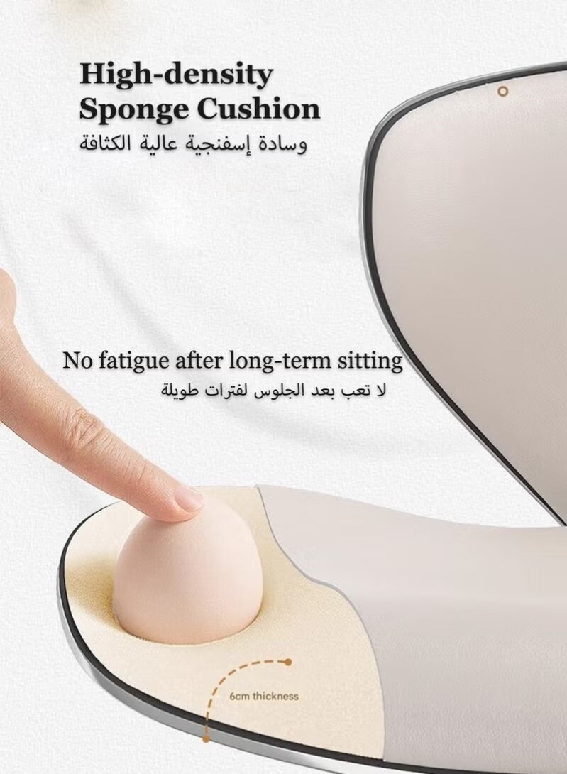 أجريون 2 pcs كرسي بار، تصميم فراشة، كرسي بار قابل للتعديل الارتفاع، كرسي بار مرتفع مريح يدور 360 درجة، لطاولة المطبخ المنزلية أو الحانة أو مكتب أمين الصندوق - Image 3